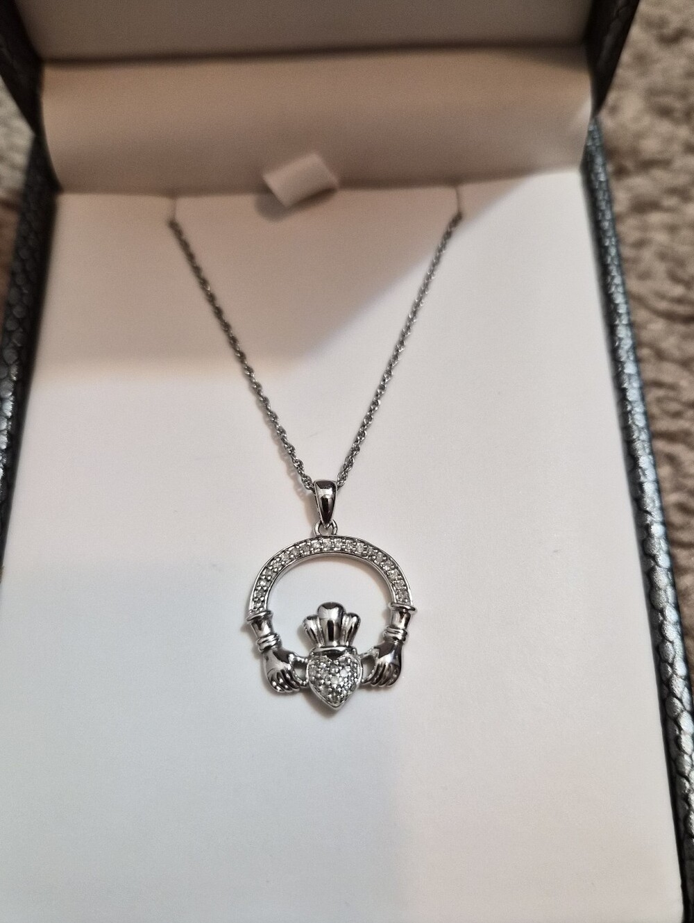 Claddagh Ring Necklace